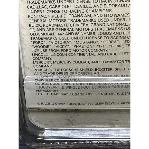 Racing Champions 1999 POLICE USA. Series #84 1964 Chevy Impala Frohna, MO (77) - Picture 4 of 4